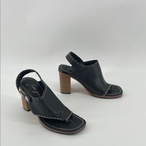 Free People Marlowe Heels in Black 36 S37